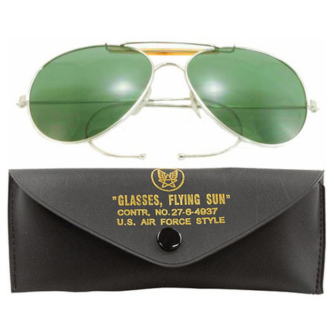 ROTHCO AIR FORCE OLIVE glasses with case