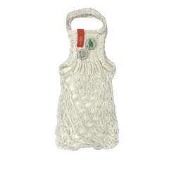 Авоська с фирменными значками.