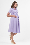 Платье для беременных 14597 сирень
