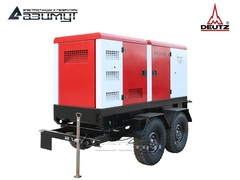 Дизельный генератор Азимут ЭД-120-Т400-1РКМ6C Deutz на шасси в кожухе