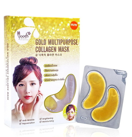 Коллагеновые патчи под глаза Moods Gold Multipurpose Collagen Mask Belov