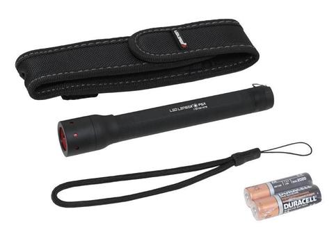 Фонарь ручной Led Lenser P6X, 400 lm, чёрный, AA x 2 шт. (9406-X)