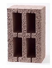 Блок стеновой КЕРАМЗИТОБЕТОННЫЙ 390х190х250