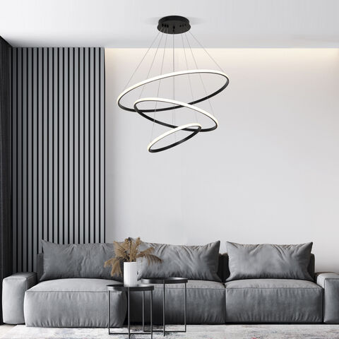 Подвесной светодиодный светильник 90264/3 черный