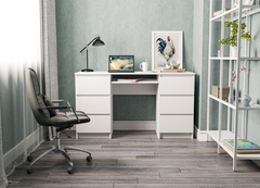 Стол МС Мори МС-2 (МП/3) (Белый), ДСВ-Мебель