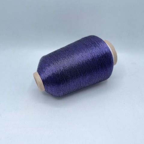 Kyototex (пр.Япония),art-Abigail-Pedy 450м / 100 гр. 14% Металлик (Люрекс). 73%Вискоза. 13% Японская бумага , цвет-Фиолетовый(6), арт.28281