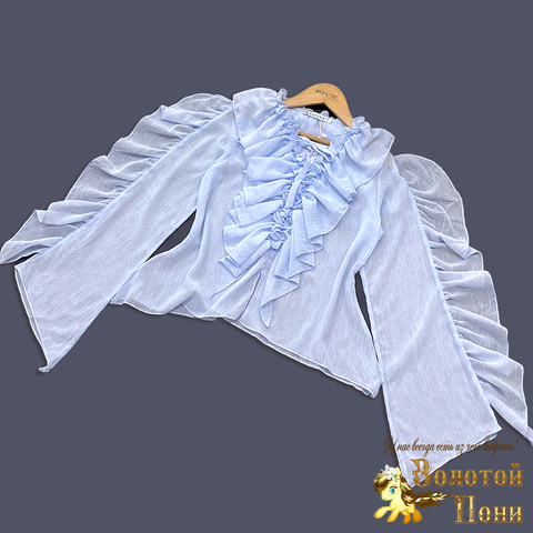 Блуза девочке (9-13) 250422-G9060