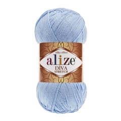 Пряжа Alize Diva Stretch цвет 350