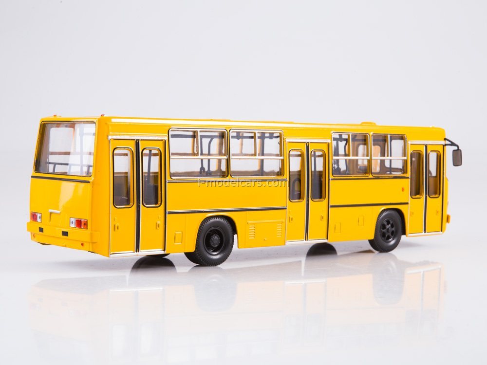 1:43 união soviética lenda ônibus Ikarus-260.06 modelo fundido escala metal  original brinquedo veículo para