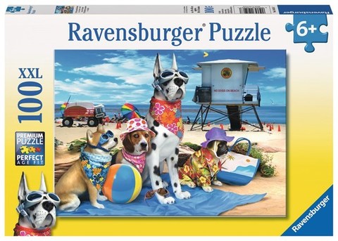 Puzzle No Dogs on the Beach 100pcs