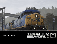 Train Sim World 2: CSX C40-8W Loco Add-On (для ПК, цифровой код доступа)