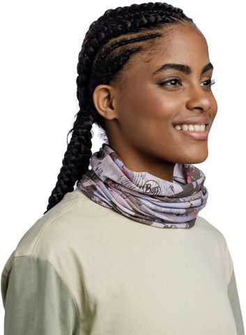 Картинка бандана-труба Buff CoolNet Hetch Lavender - 2
