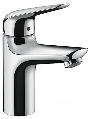 Смеситель для раковины 100, с донным клапаном, хром Hansgrohe Novus 71030000