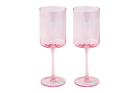 Набор бокалов для вина 2шт 380мл Easy Life Rainbow розовый