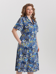 4503В Халат на молнии