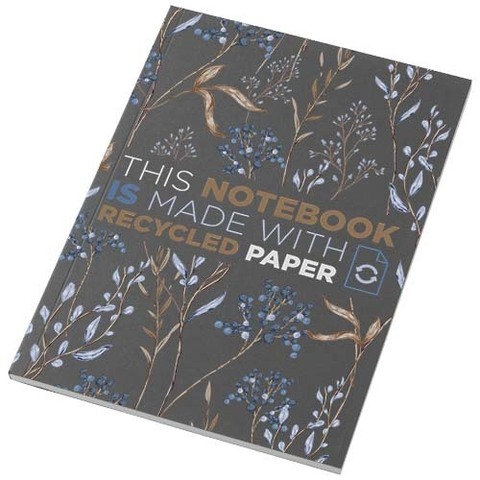 Блокнот формата А5 Novella Austen из переработанной бумаги в мягкой обложке на 50 листов