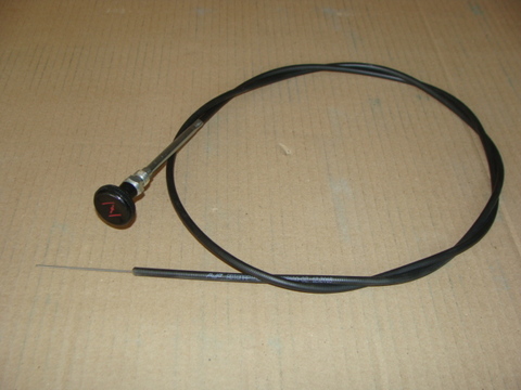 Тяга воздушной заслонки в сборе УАЗ-452,3741  (длинная) карб.двиг.