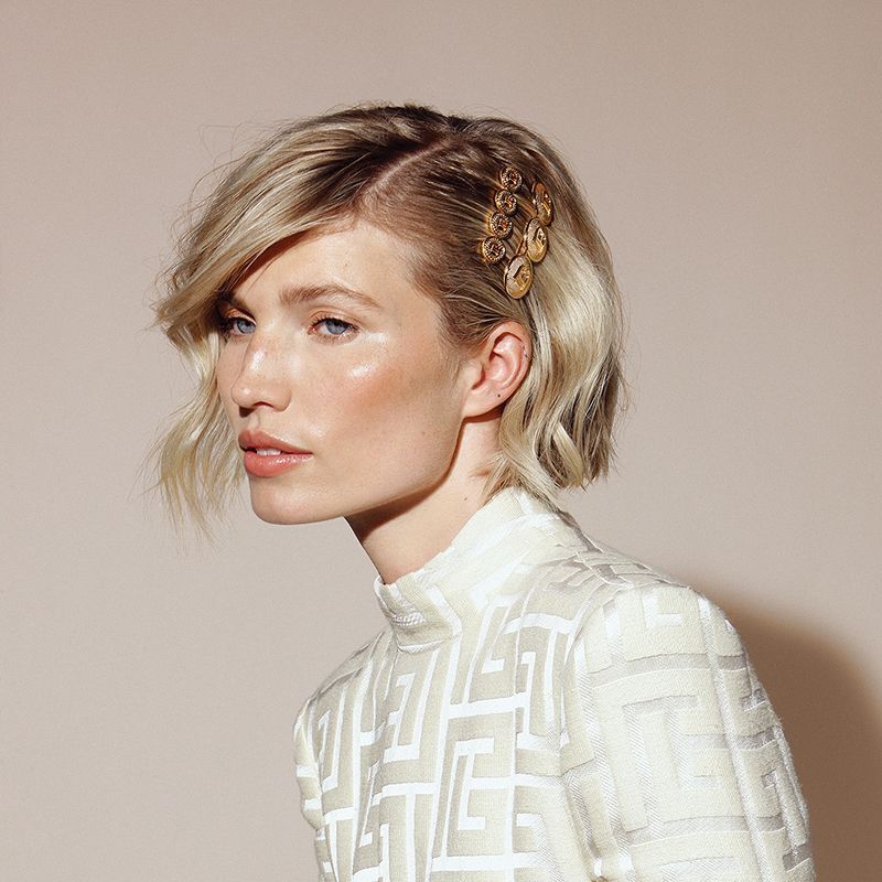 Balmain Hair Заколка Limited Edition Barrette Gold покрыта 18-каратным золотом
