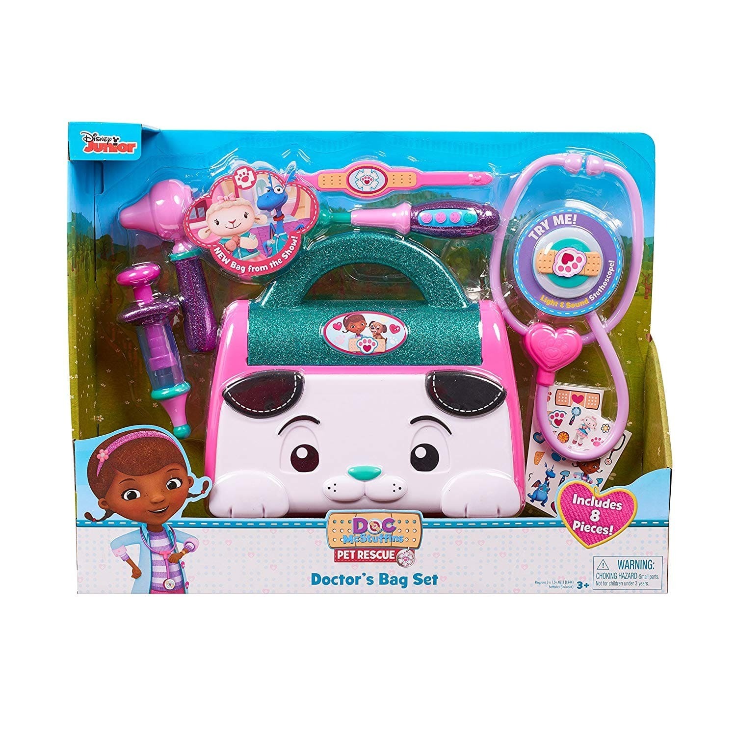 Набор doc Mcstuffins чемоданчик доктора плюшевой