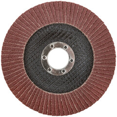 39876М Круг лепестковый торцевой плоский 125мм P80 MOS