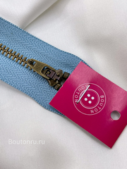 Молния бронзовая голубая