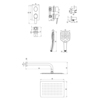 Lemark LM3249C Смеситель Atlantiss для душа встраиваемый (LM3249C)