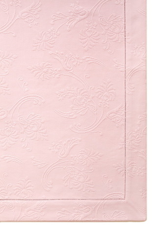 Покрывало 200x220 Luxberry Country с мережкой клубничный крем