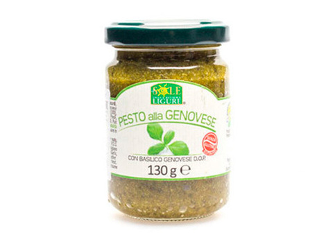 Песто из Генуи с генуэзским базиликом в оливковом масле DOP, 130г