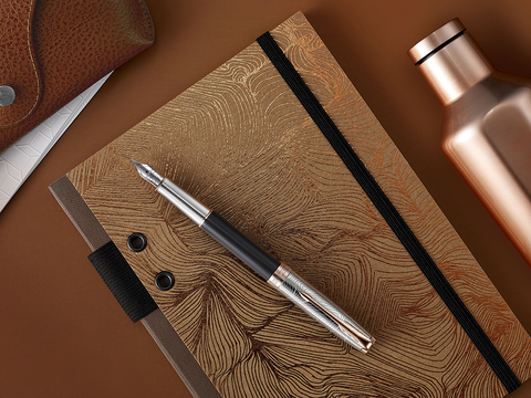 Ручка перьевая Parker Sonnet, Grey PGT, F (2054826)