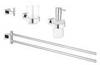 Комплект аксессуаров для ванной Grohe Essentials Cube 40847001