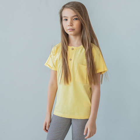 Polo T-shirt - Daffodil