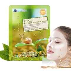 Маска для лица FOODAHOLIC NATURAL ESSENCE MASK #SNAIL 3D с муцином улитки 23 гр