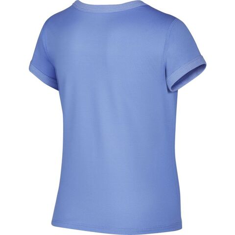 Футболка для девочек Nike Court G Dry Top SS - royal pulse/white