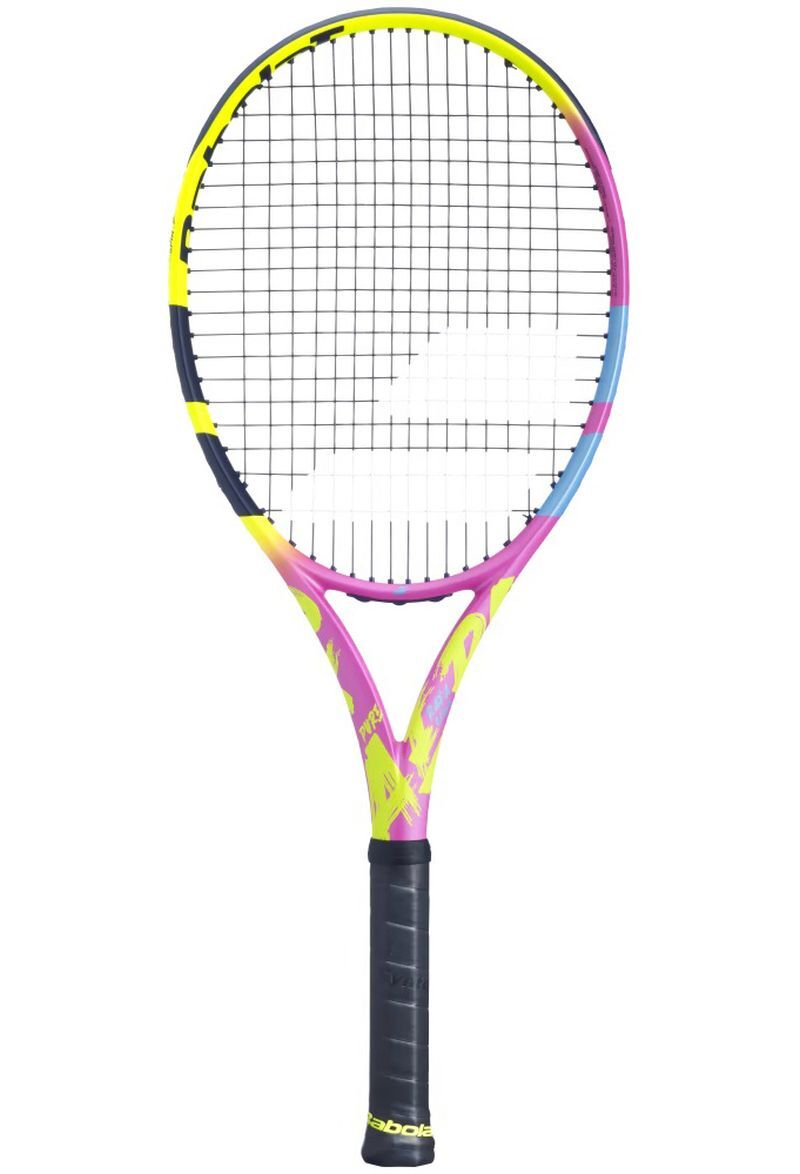 Babolat Pure Aero RAFA Origin yellow pink blue