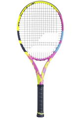 Теннисная ракетка Babolat Pure Aero RAFA Origin - yellow/pink/blue + струны + натяжка в подарок