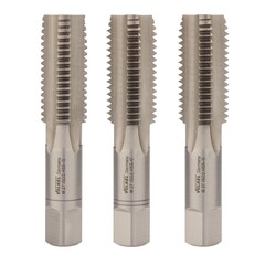 Метчик М27х3,0 (Комплект 3шт) DIN352 HSS-G 6h 110мм a=16 Volkel 27376