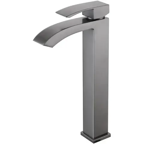 Abber AF8611NG Смеситель Wasserfall AF8611NG для накладной раковины, никель