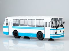 LAZ-695N white-blue 1:43 Modimio Our Buses #1