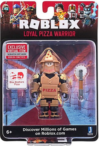 Игровая коллекционная фигурка Jazwares Roblox Core Figures Loyal Pizza Warrior W6