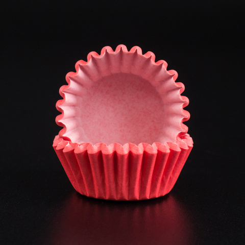 Капсулы бумажные для конфет Красные 25*18 мм, 1000 шт