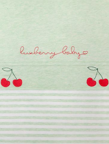 Детское постельное белье трикотажное Luxberry Вишенки