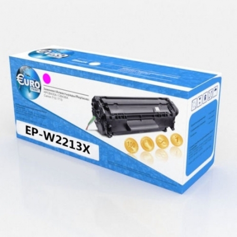 Картридж лазерный цветной EuroPrint 207X W2213X w/o CHIP пурпурный (magenta), до 2150 стр., БЕЗ ЧИПА - купить в компании MAKtorg