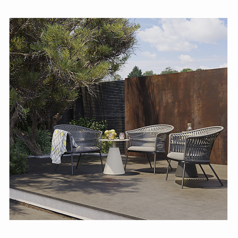 Столик кофейный Marius, 50 см, бежевый