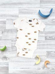 Боди Mjölk Бумажные кораблики