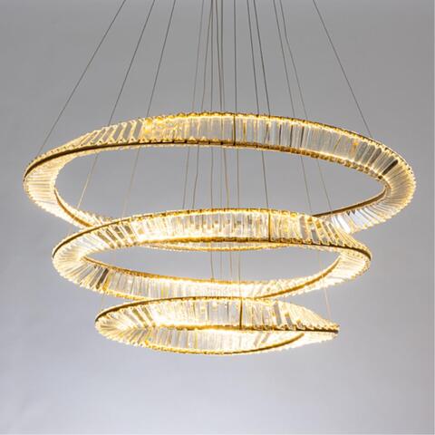 Подвесная светодиодная люстра Divinare MILLIE 1136/17 SP-140