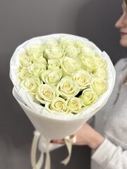 Букет из 25 роз сорта "Athena" (Кения 40 см)