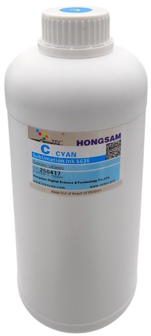 Чернила DCTec сублимационные S636 Cyan (голубой) 1000 мл