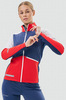 Элитная лыжная куртка Nordski Pro 2.0 White/Red/Blue W женская