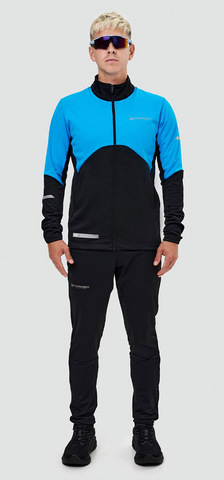 Элитный лыжный костюм Nordski Pro 2.0 Light Blue/Black мужской