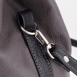 Сумка Саломея 333 мульти итальянский серо-черный